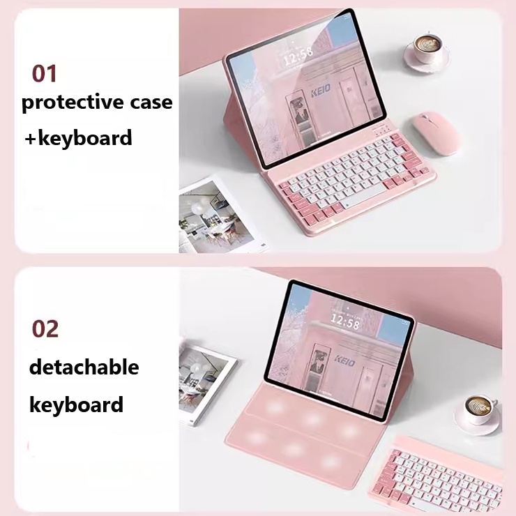 Magnetic Tablets Case for Leno - Lenovo Tablet Keyboard Accessories 评论和价格