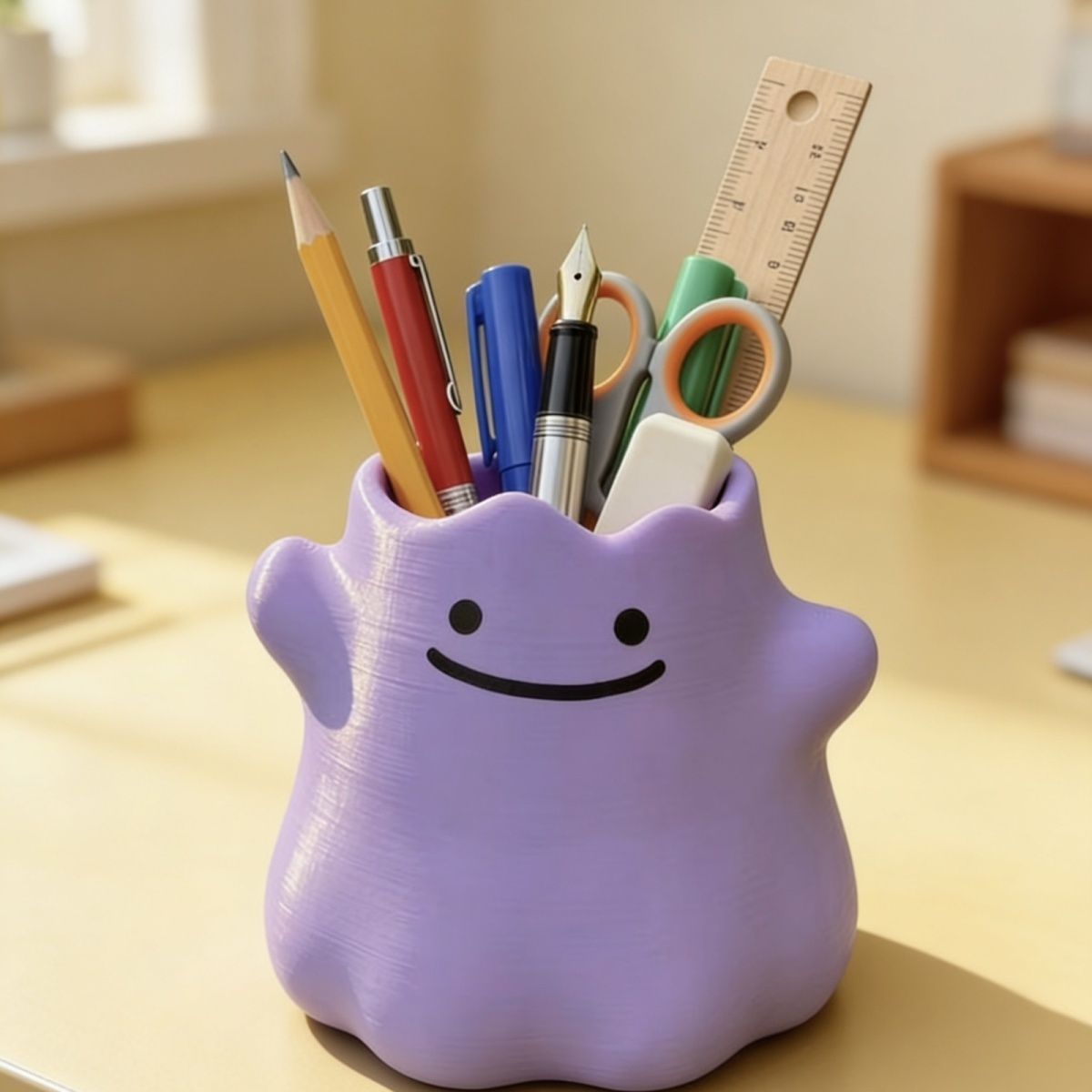Pokemon Ditto Pen Holder Creat - Case With Pencil Holder 评论和价格