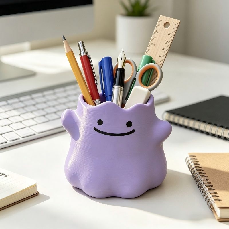 Pokemon Ditto Pen Holder Creat - Case With Pencil Holder 评论和价格