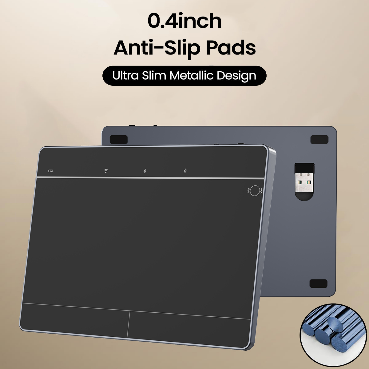 JOMAA Rechargeable Bluetooth T - Bluetooth Trackpad 评论和价格