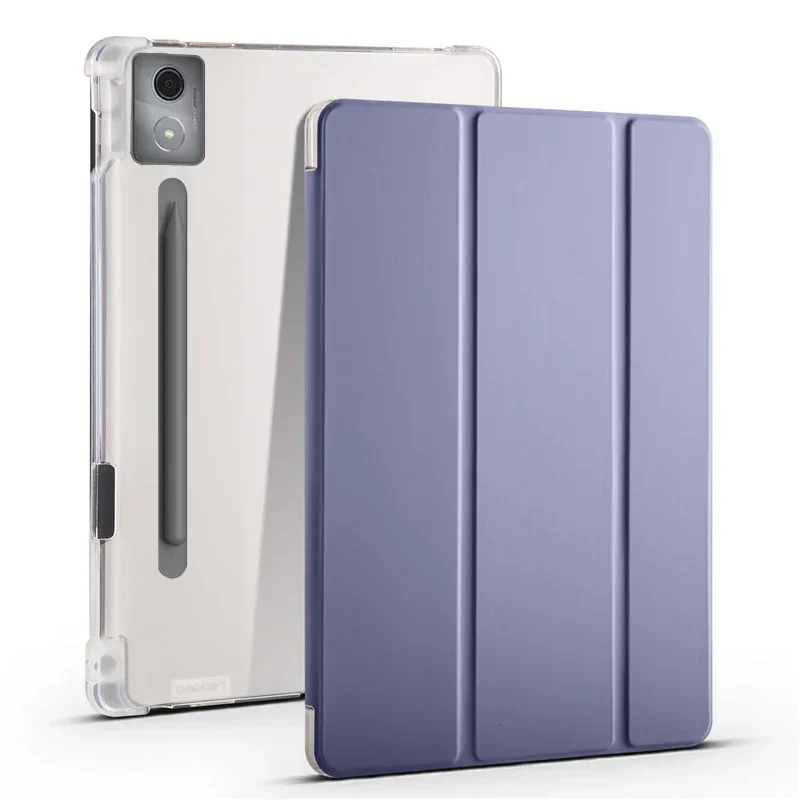 Trifold PU Leather Soft Back S - Lenovo Tablet P12 Accessories 评论和价格