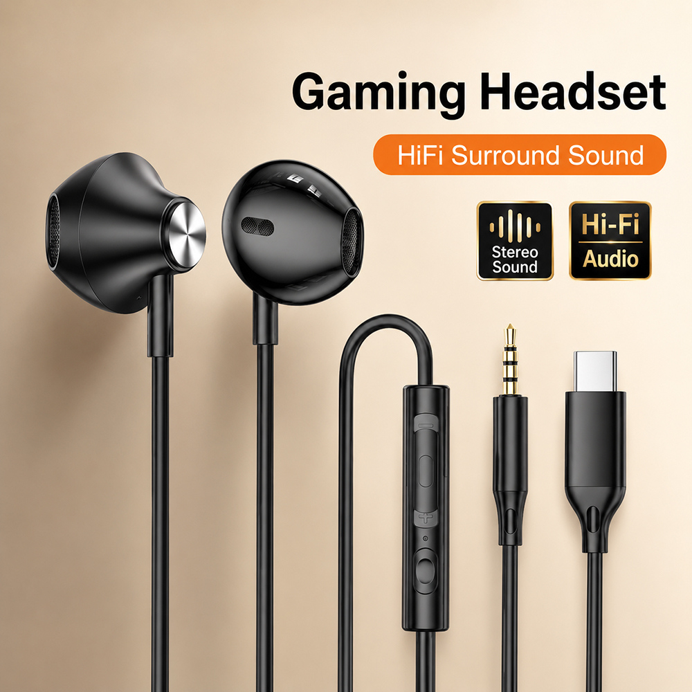 HiFi Surround Headphones Bass  - Huawei Tablet Accessories 评论和价格