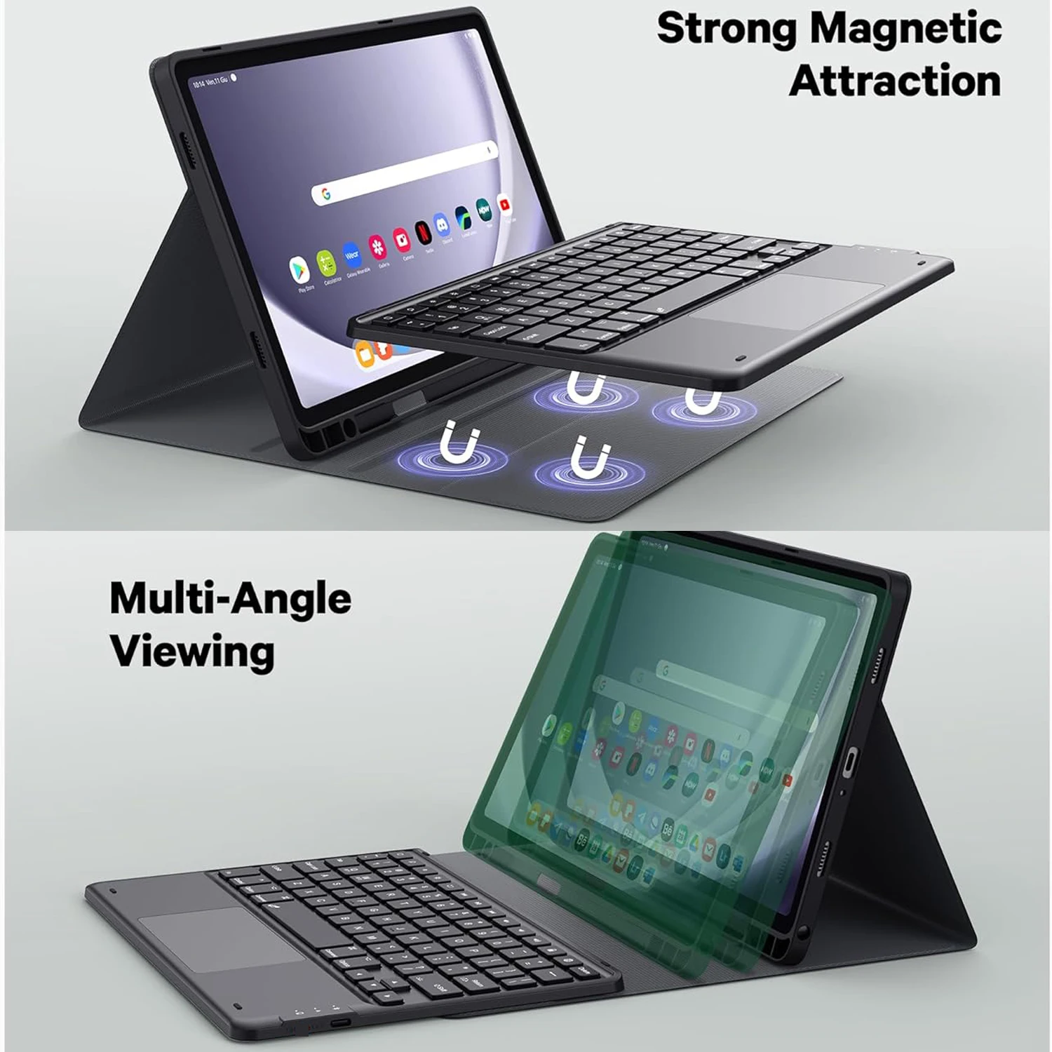 Keyboard Case for Samsung Gala - Tablet A9 Accessories 评论和价格