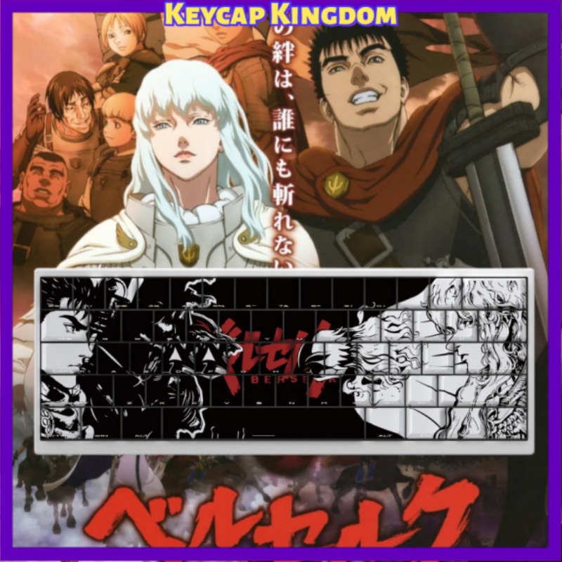 BERSERK Theme Anime Keycap 98  - Tablet Gaming Accessories 评论和价格