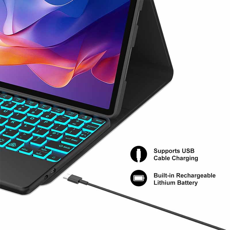 Touch Backlight Keyboard Case  - Bluetooth Trackpad 评论和价格